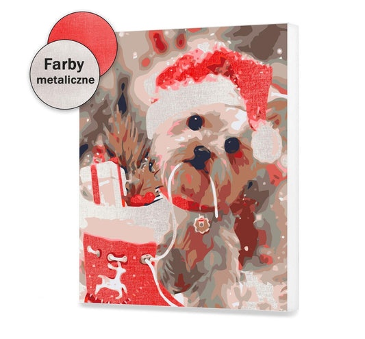 Świąteczny piesek SC0698