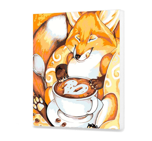 Lis W Filiżance Cappuccino HP0073