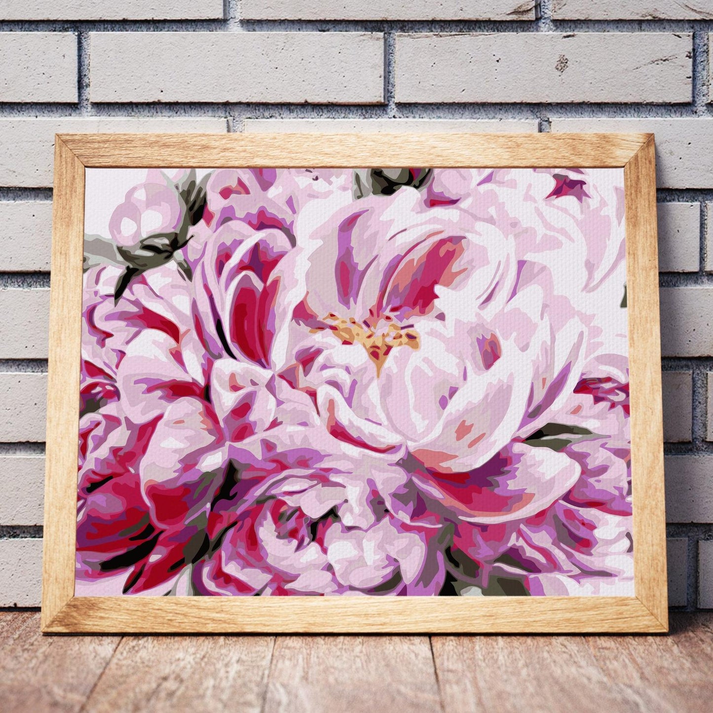 Różowy Kwiat Piwonii HP0171