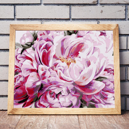 Różowy Kwiat Piwonii HP0171