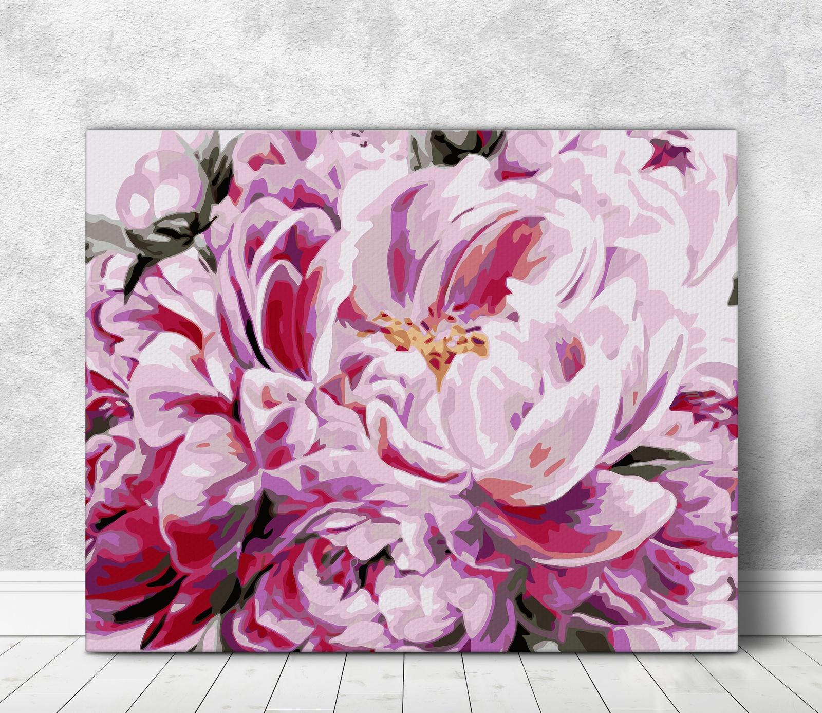 Różowy Kwiat Piwonii HP0171