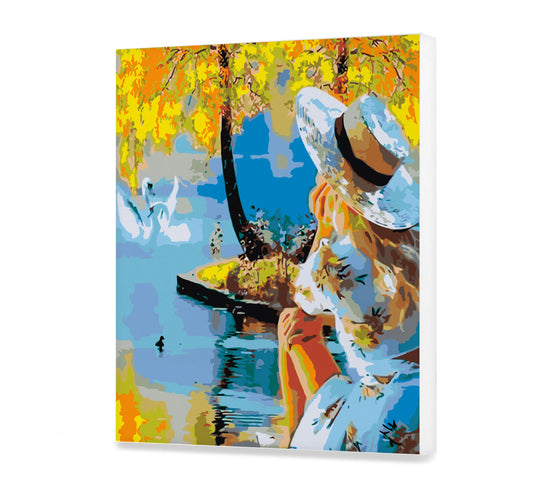 Dziewczyna Nad Jeziorem JD0052