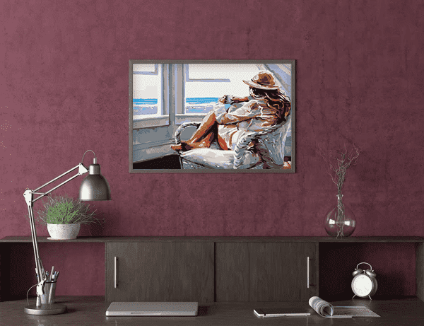 Dziewczyna W Krześle