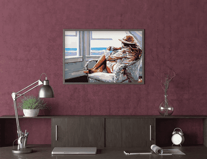 Dziewczyna W Krześle