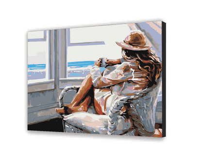 Dziewczyna W Krześle