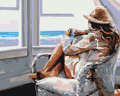 Dziewczyna W Krześle