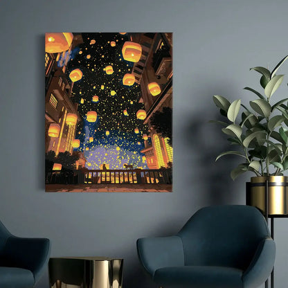 Festiwal latających lampionów