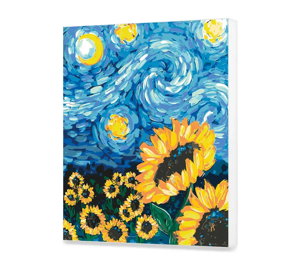 Słoneczniki w stylu Van Gogha