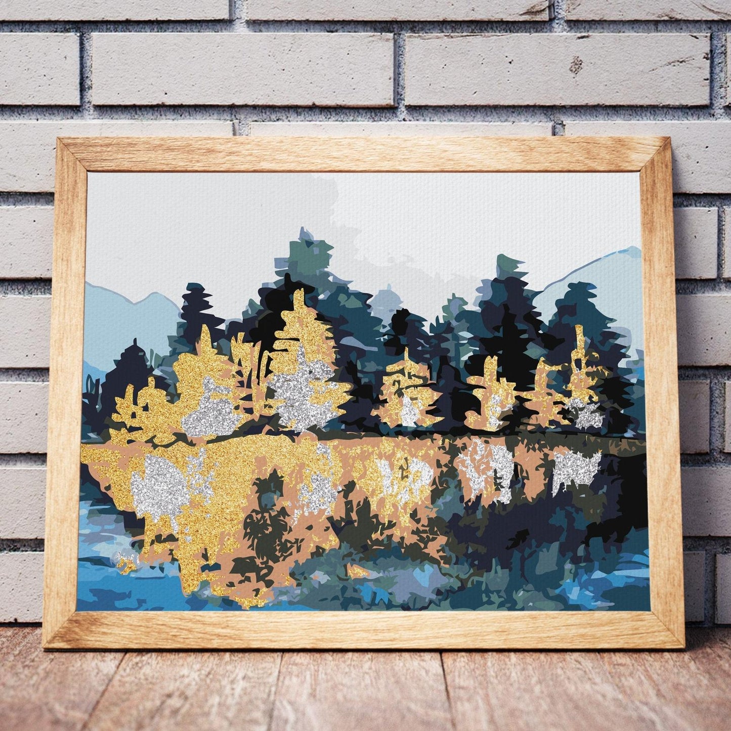 Złote Drzewa Las NK0418