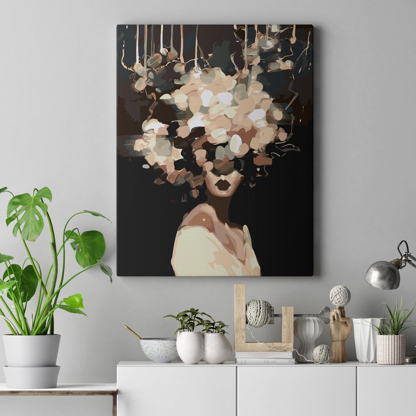 Abstrakcja Dziewczyna NK0472