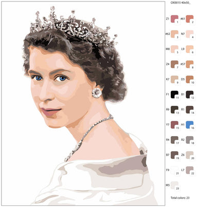 Królowa Wielkiej Brytanii Elżbieta II