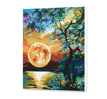 Księżycowy zachód słońca