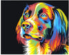 Kolorowy Pies - Malowanie po numerach