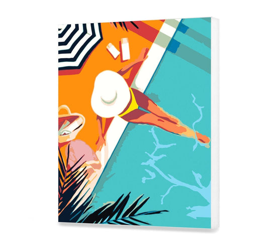 Kobieta Przy Basenie PC0326