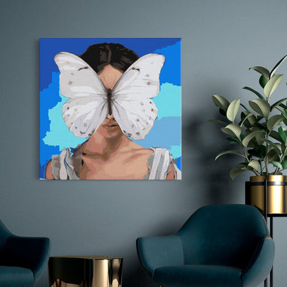 Kobieta i motyl PC0598