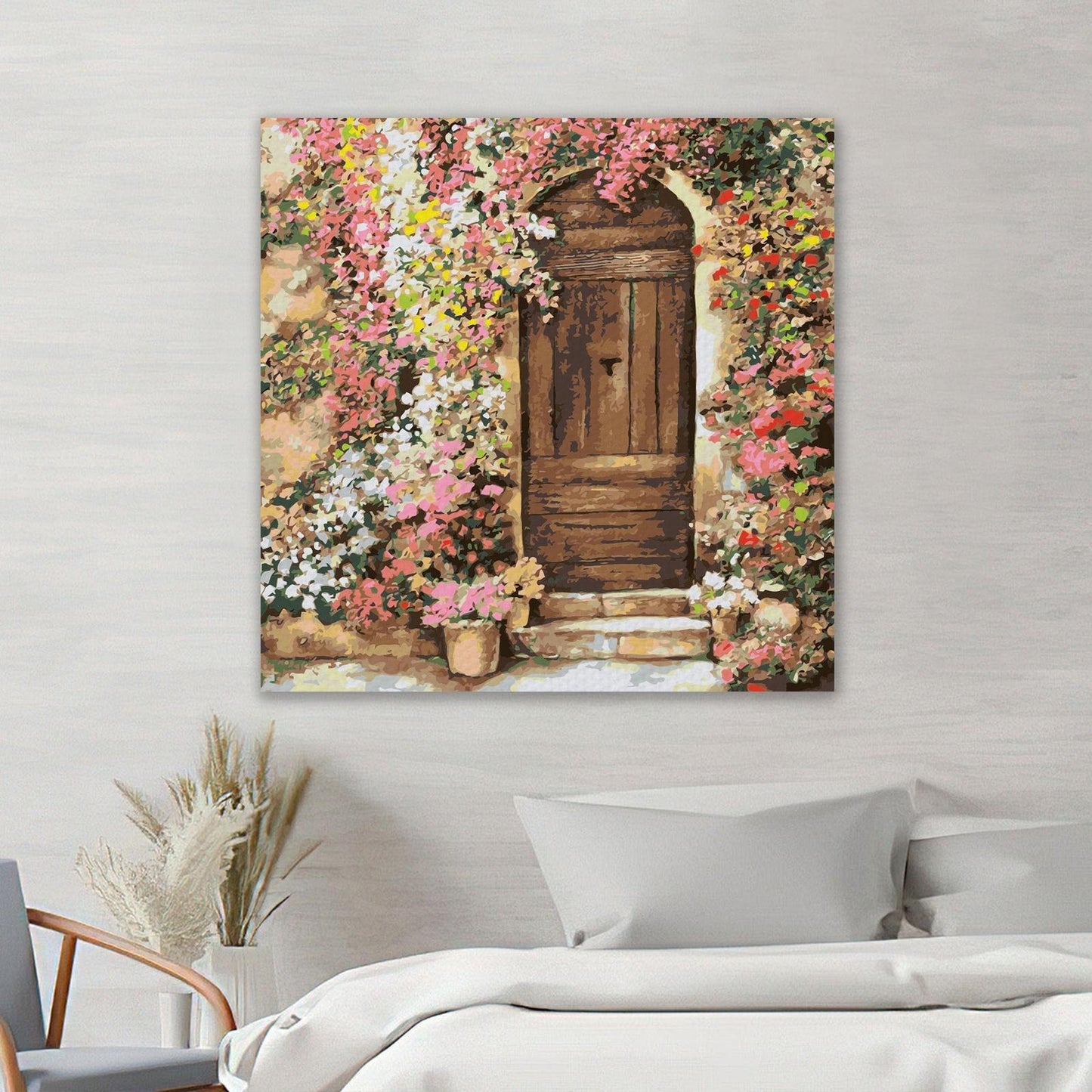 Drzwi w kwiatach PC0608