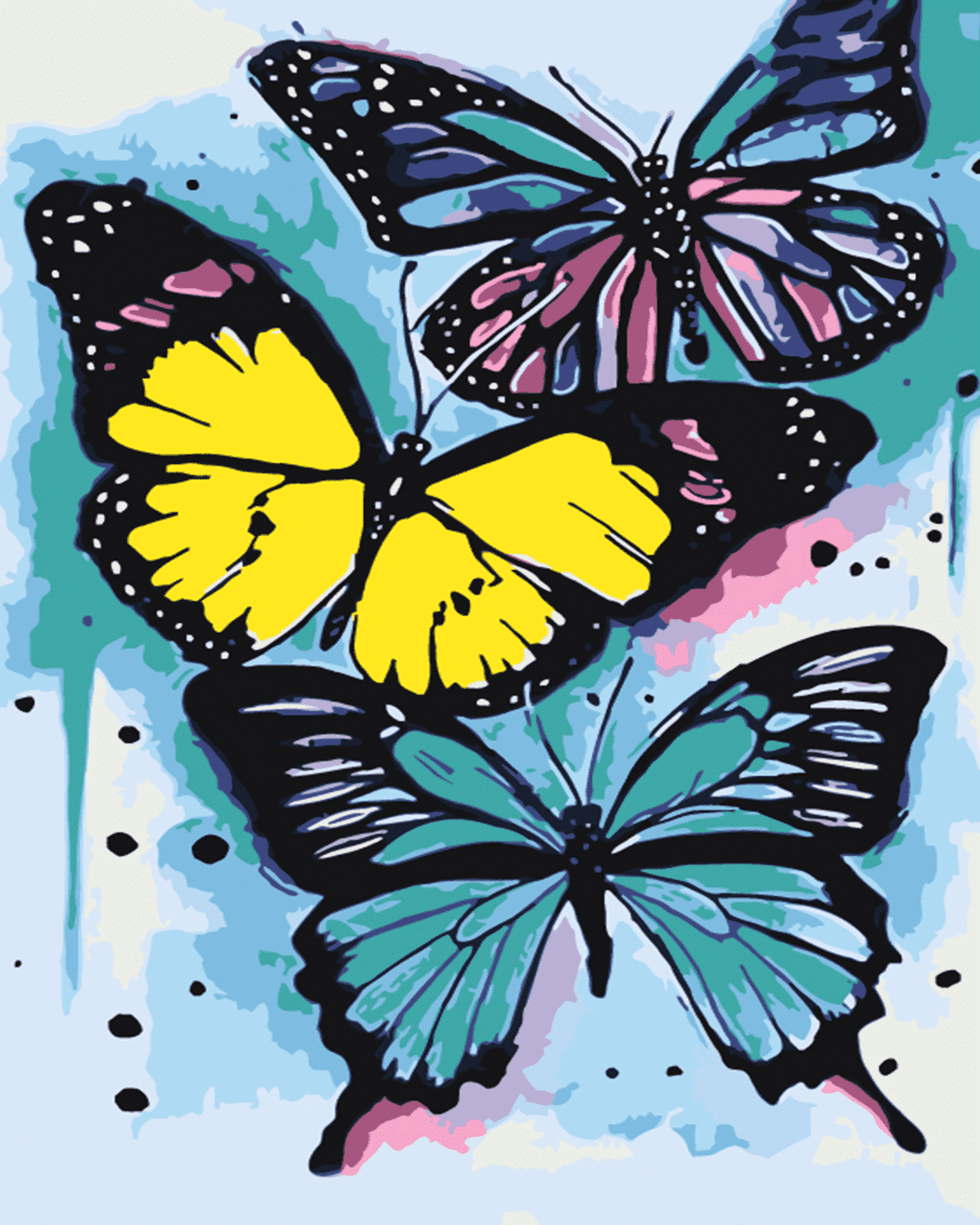 Kolorowe Motyle