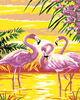 Świecące Flamingi