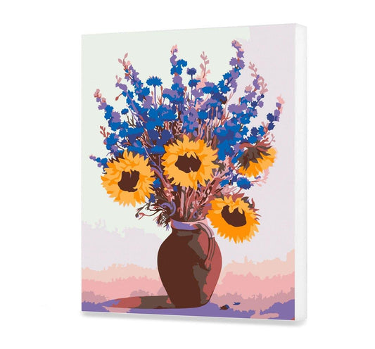 Martwa Natura Ze Słonecznikami PN0034