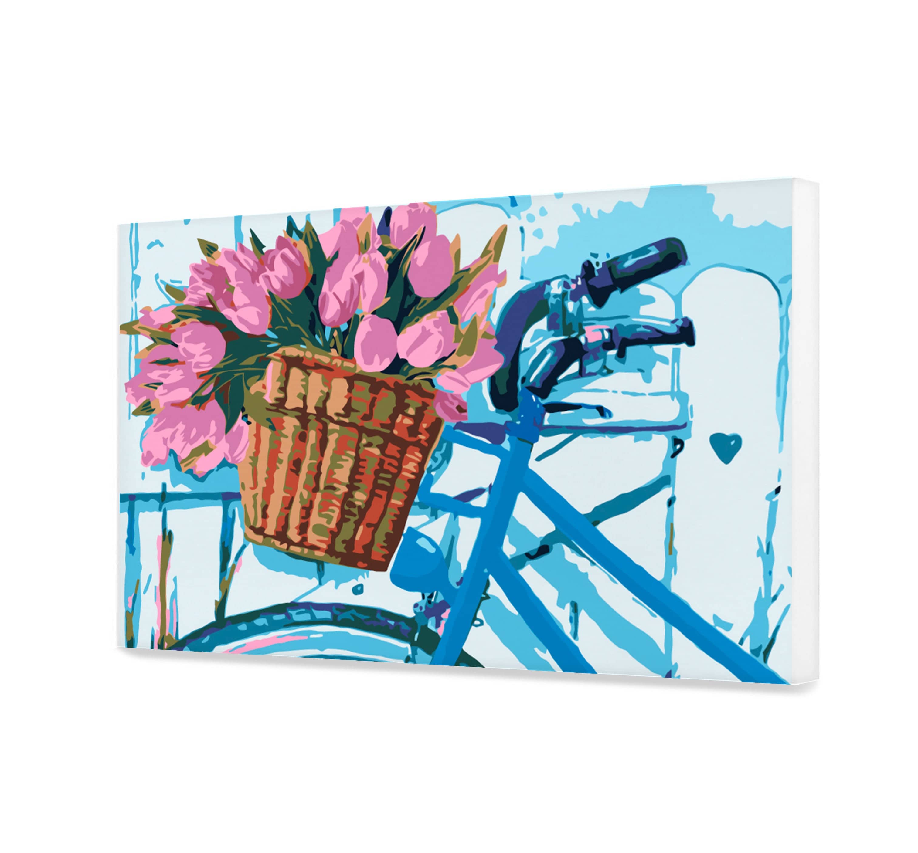 Rower Z Kwiatami PN0199
