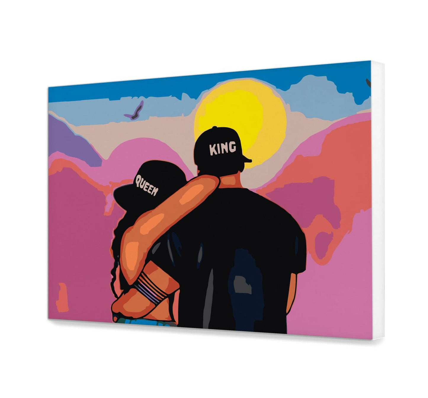 Romantyczna Para, Zachód Słońca JD0072