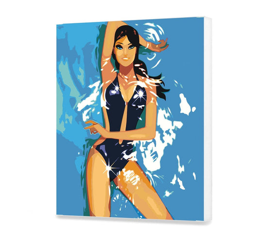 Kobieta W Basenie RD0219