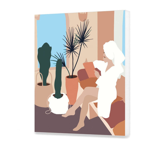 Czytająca Dziewczyna RD0223