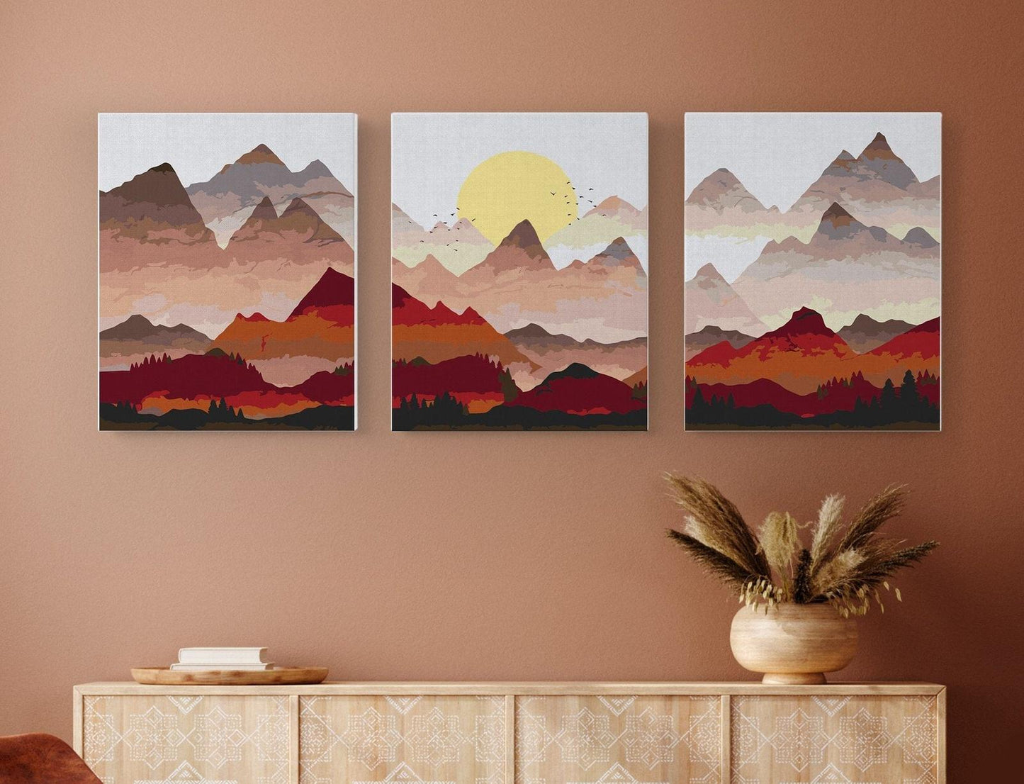 Zachód Słońca w Górach SC0621