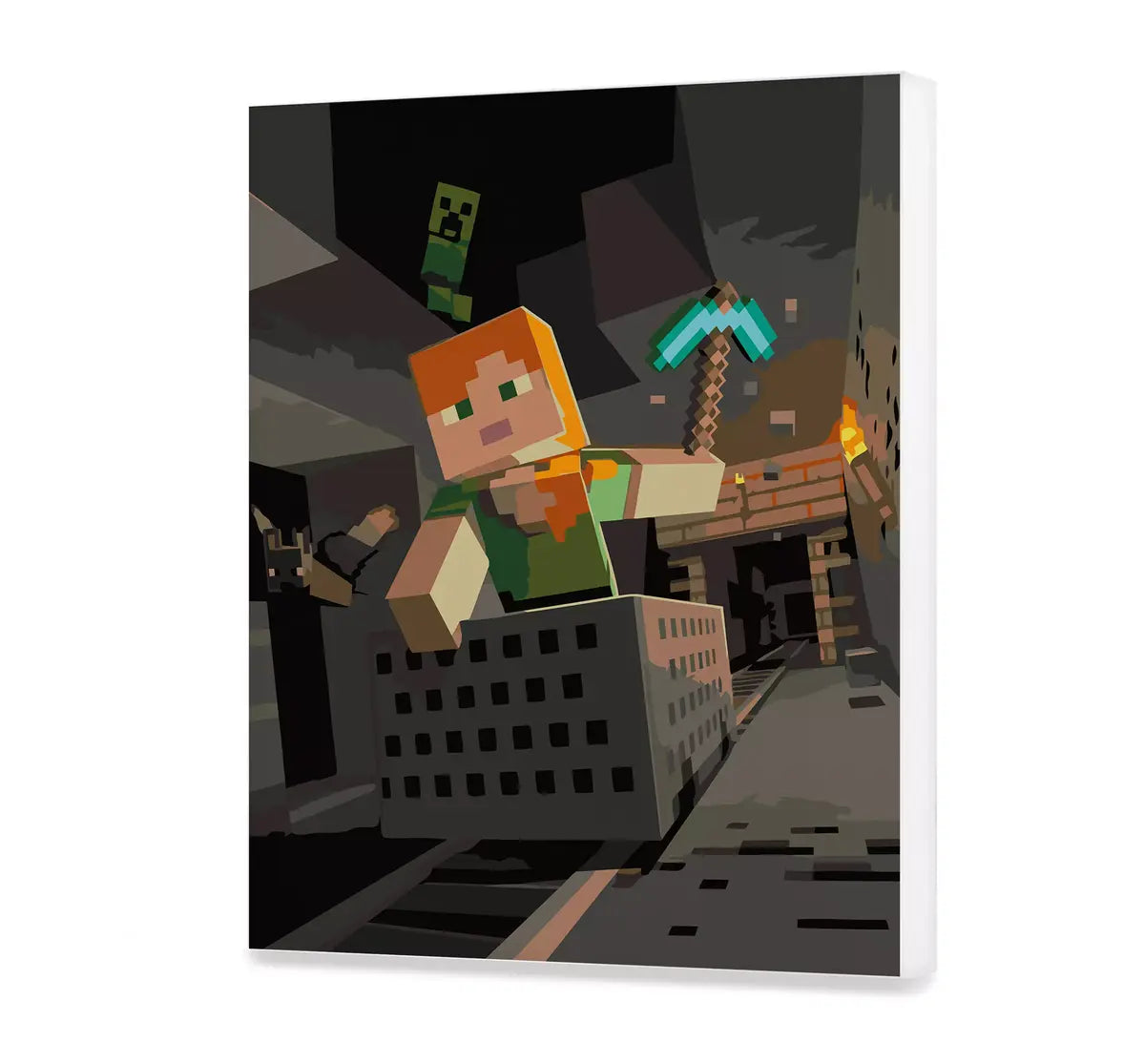 Minecraft ciemna kopalnia