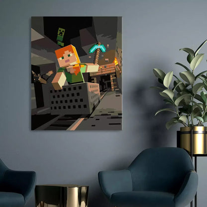 Minecraft ciemna kopalnia