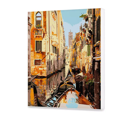 Wzdłuż kanałów Wenecji