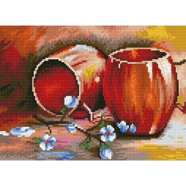Mozaika - Martwa natura - 30x40cm Na Ramę