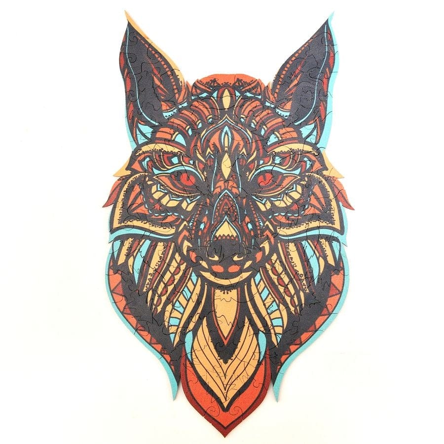 Puzzle Drewniane "Złoty Lis"