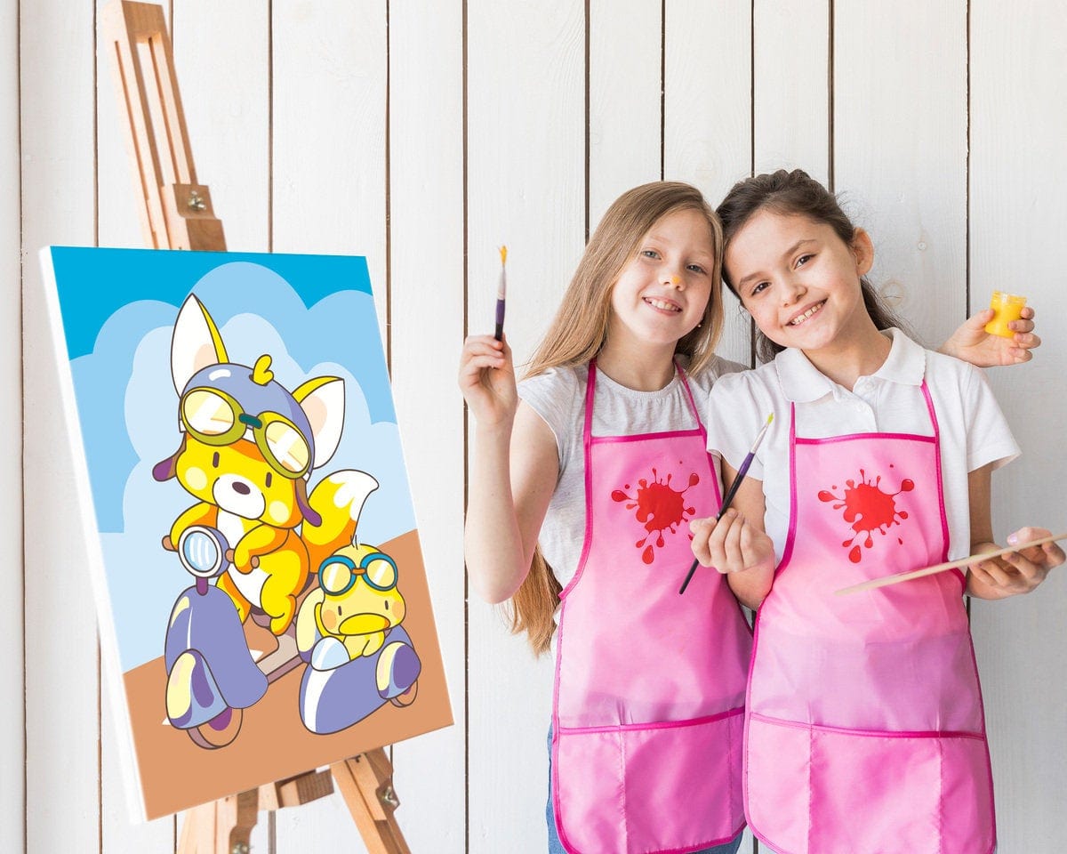 Śliczna Kaczka I Lis RD0070