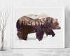 Załaduj obraz do przeglądarki galerii, Śnieżny Las Niedźwiedź KTMK-95464