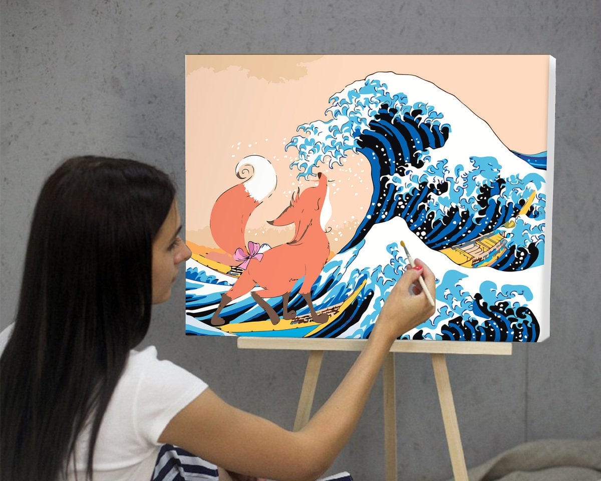 Katsushika Hokusai. Wielka Fala CH0032