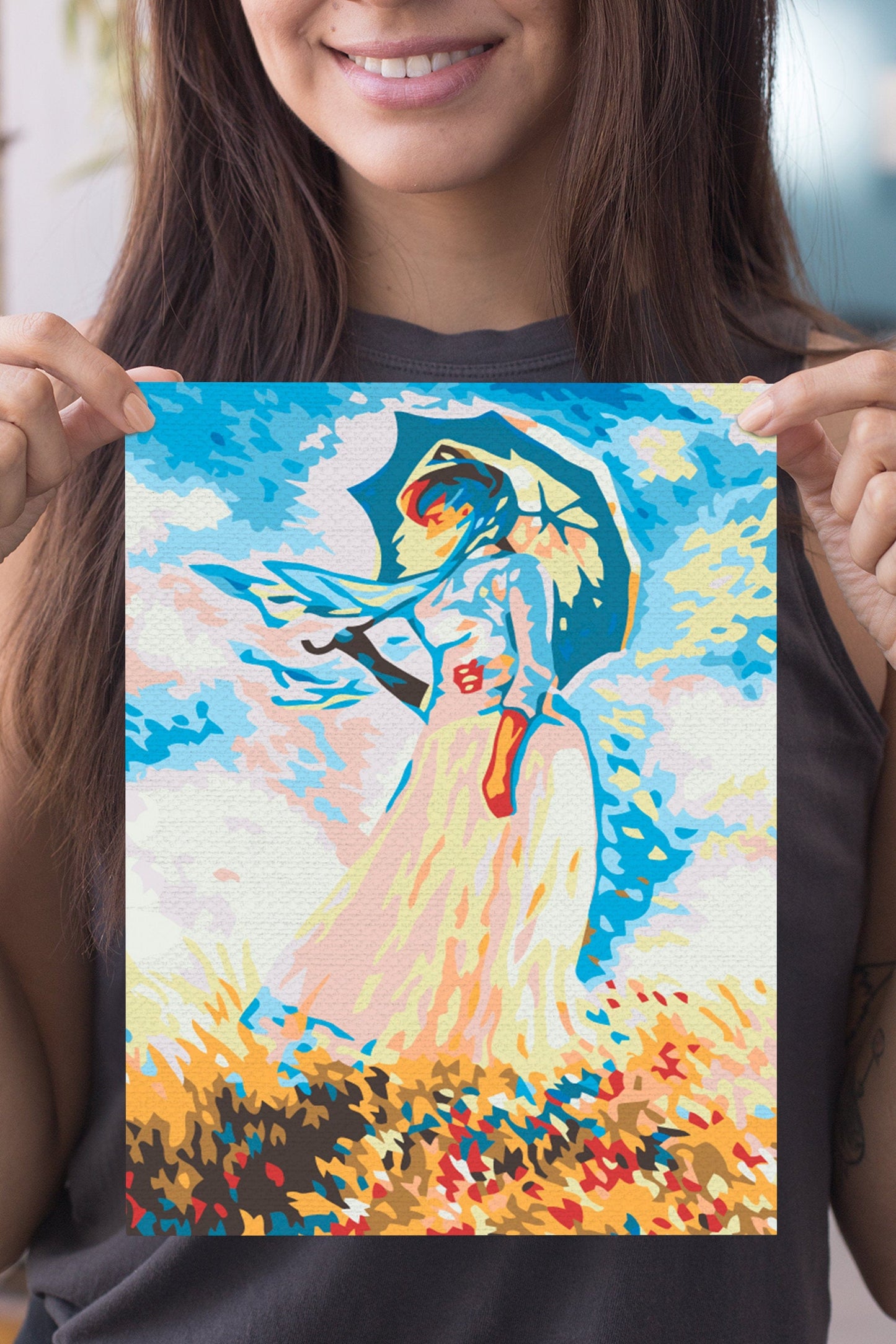 Kobieta Z Parasolką NW0006