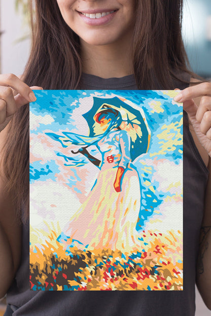 Kobieta Z Parasolką NW0006