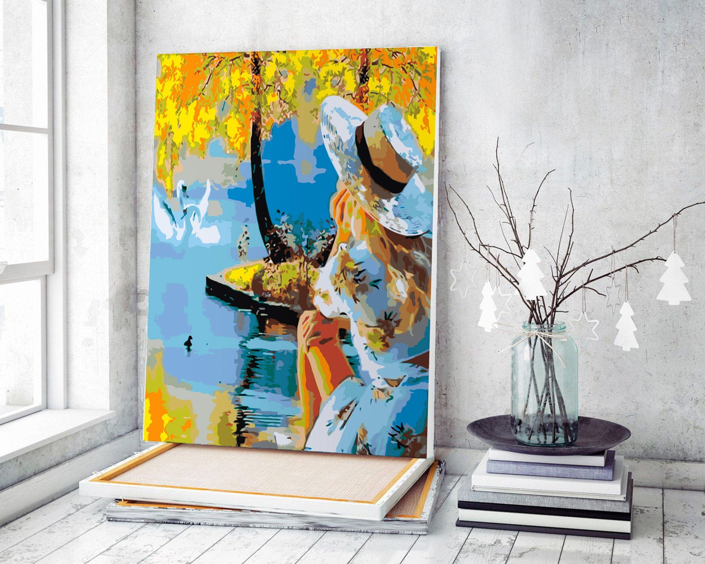 Dziewczyna Nad Jeziorem JD0052