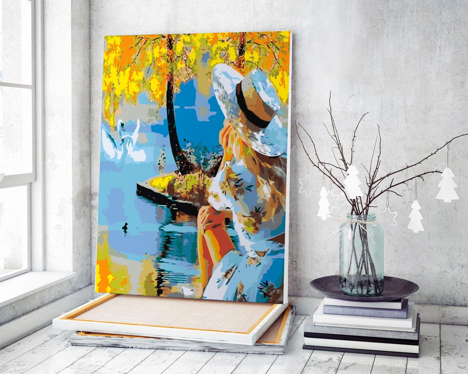 Dziewczyna Nad Jeziorem JD0052