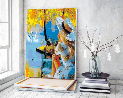 Dziewczyna Nad Jeziorem JD0052