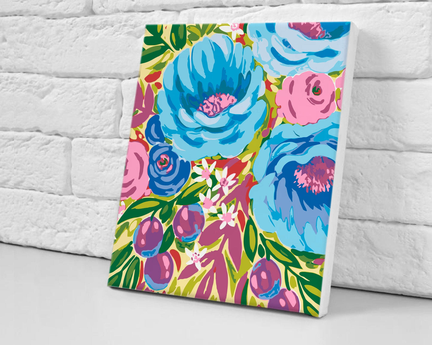 Niebieskie Kwiaty CH0159