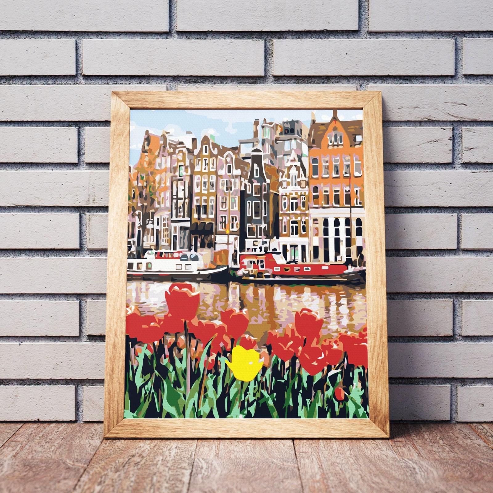 Amsterdam Kwitnące Tulipany BN0034