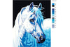 Załaduj obraz do przeglądarki galerii, Biały Mustang Koń HP0166