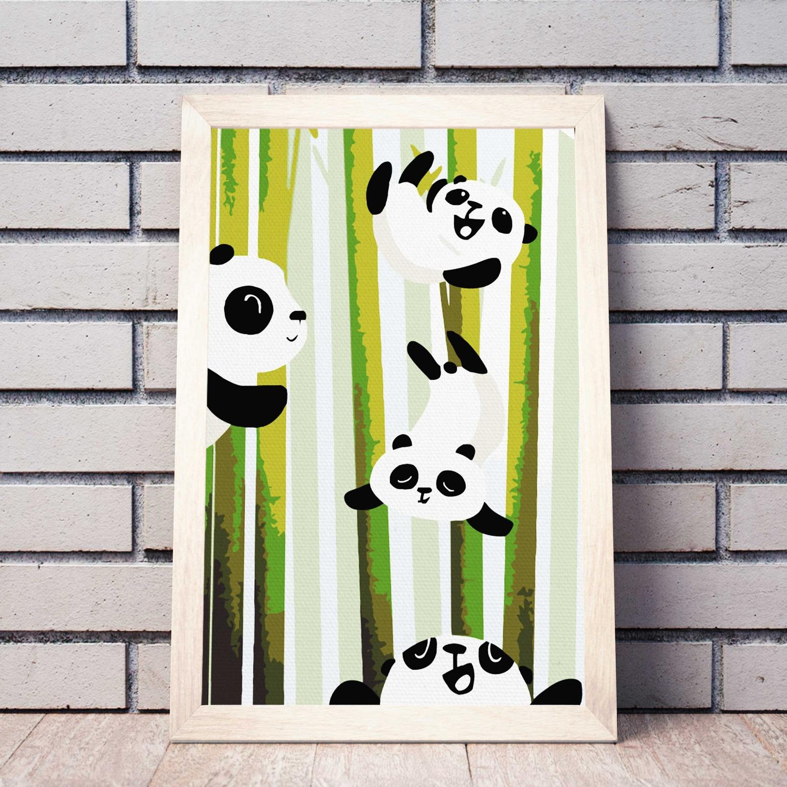 Panda W Bambusowym Lesie HP0297