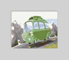 Załaduj obraz do przeglądarki galerii, Śliczny Zielony Samochód RD0178