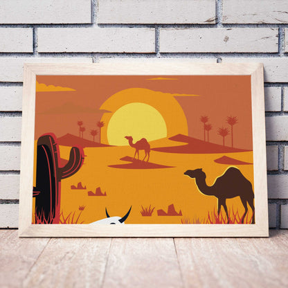 Wielbłąd W Pustynie HP0310