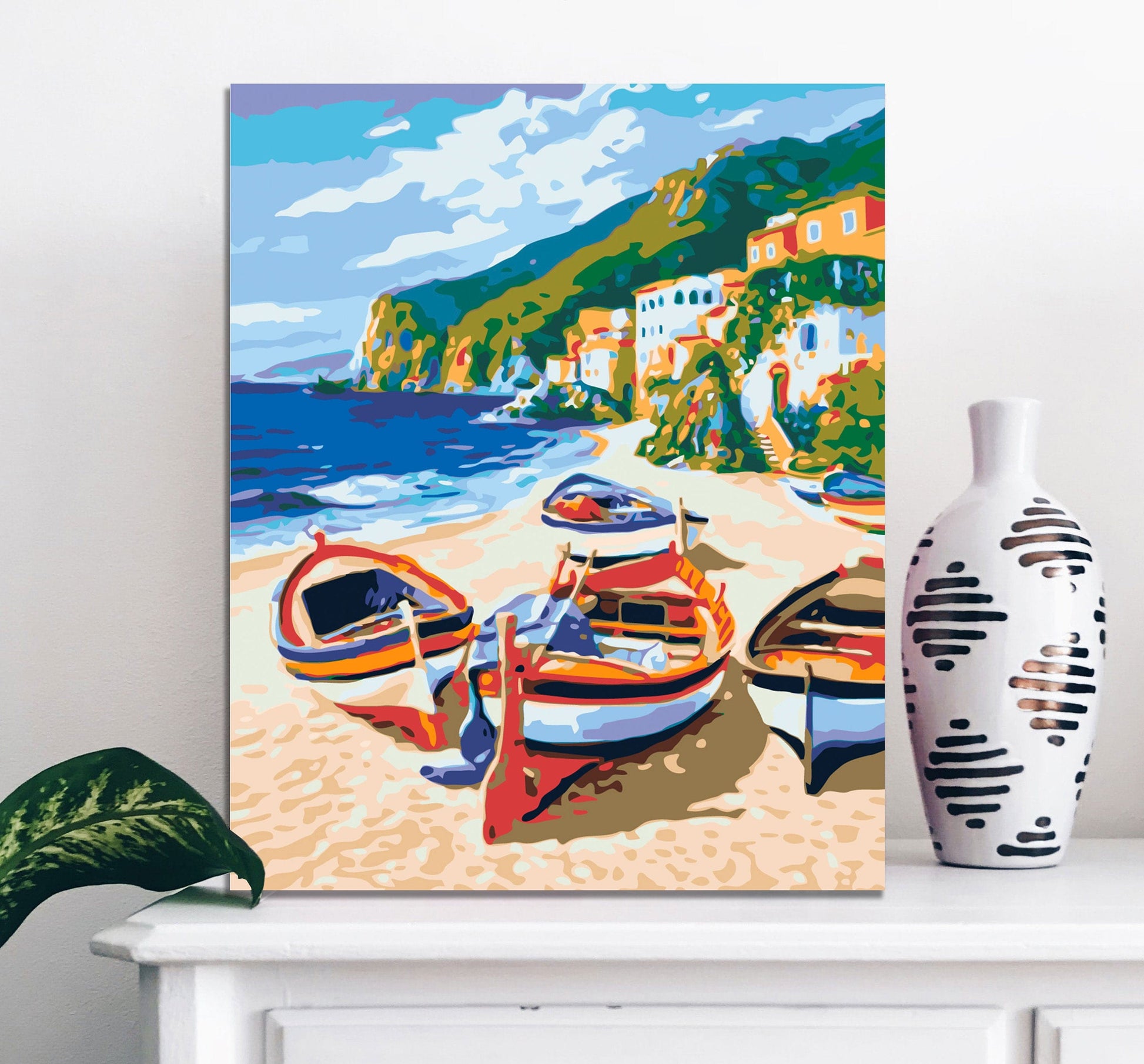 Łodzie Na Plaży HP0366