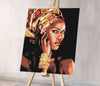 Afrykańska Kobieta Złote Motywy SC0592