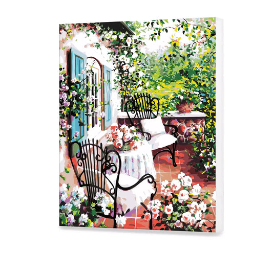 Letni dzień w ogrodzie